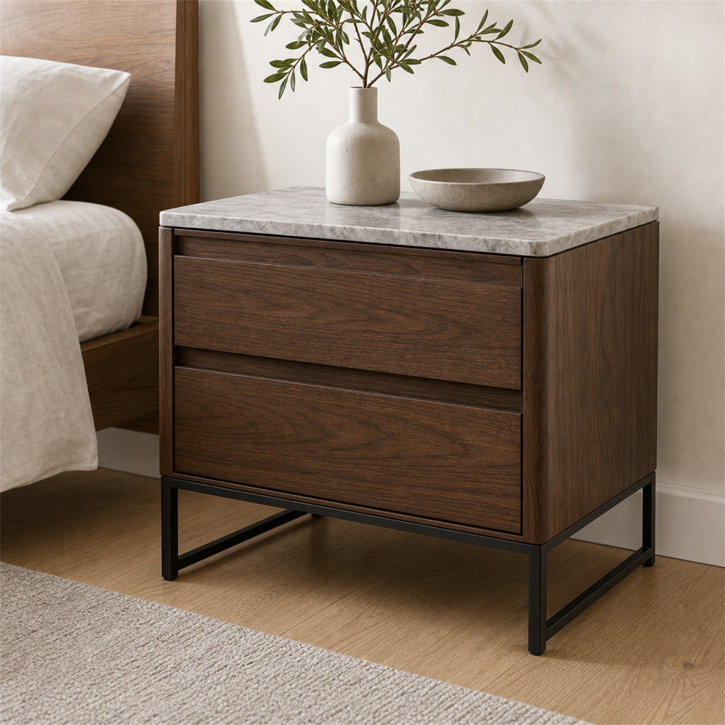 Juniper Stone-Top Nightstand corrected main product image